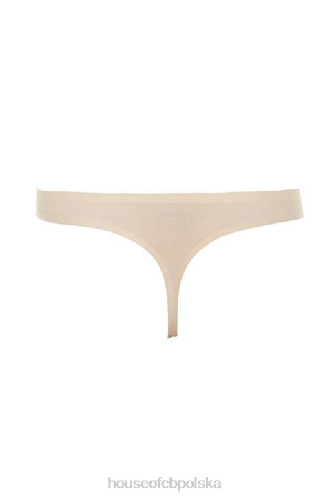 House of CB Bezszwowe stringi mikromodalne beżowe dla komfortu i stylu - Image 6