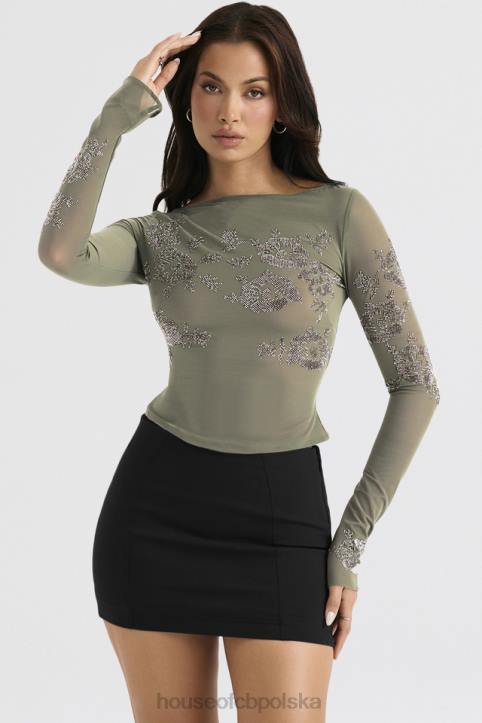 House of CB Czarna mini spódniczka Nisha stylowa modna i elegancka - Image 7