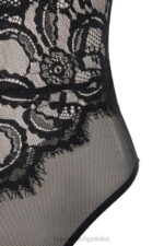 House of CB Czarne koronkowe body Nadia Elegancja i Styl - Image 4