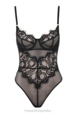 House of CB Czarne koronkowe body Nadia Elegancja i Styl - Image 10