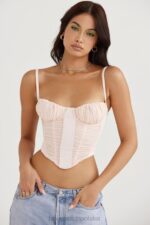 House of CB Gorset Rochelle Piwonia Zebra Stylowy Design - Image 4