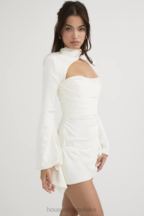 House of CB Gorsetowa Sukienka Toira Kość Słoniowa Stylowa Moda - Image 15