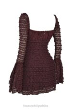 House of CB Koronkowa sukienka Marisa Espresso Stylowa Elegancja - Image 10