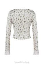 House of CB Koronkowy top Clarissa w ogrodzie różowy stylowy elegancki модny - Image 6
