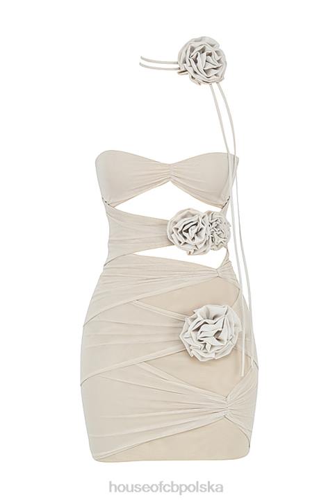 House of CB Mini Sukienka Kwiatowa Fogowa 4PND406 Trendy Odzież Damska - Image 7