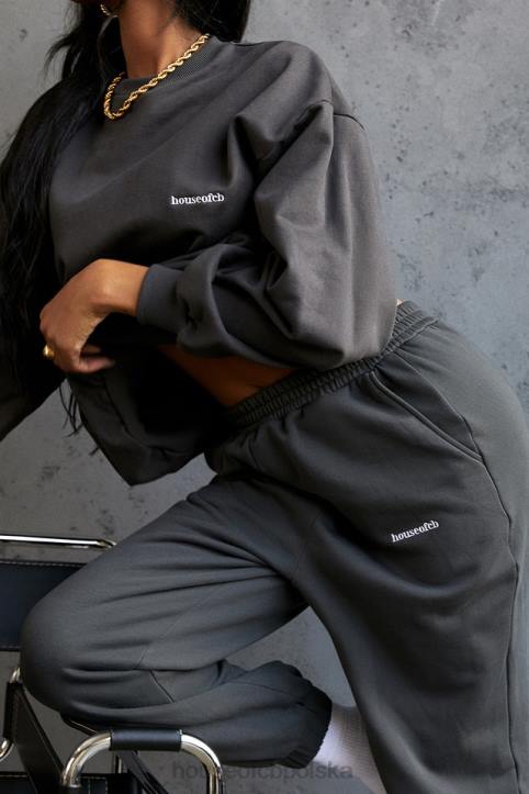 House of CB Polarowe Spodnie do Joggingu Sky Black Komfort i Styl - Image 11