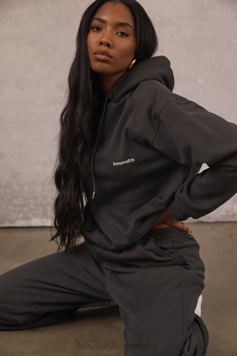 House of CB Polarowe Spodnie do Joggingu Sky Black Komfort i Styl - Image 10