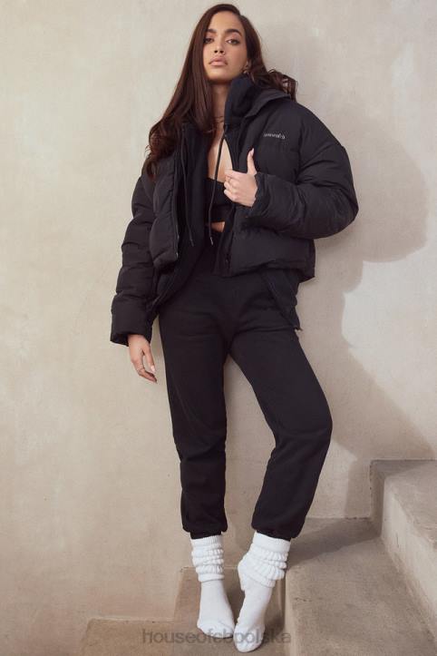 House of CB Polarowe Spodnie do Joggingu Sky Ink Komfort i Styl - Image 2