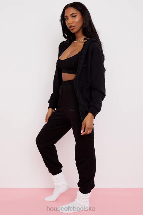 House of CB Polarowe Spodnie do Joggingu Sky Ink Komfort i Styl - Image 13