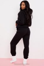 House of CB Polarowe Spodnie do Joggingu Sky Ink Komfort i Styl - Image 14