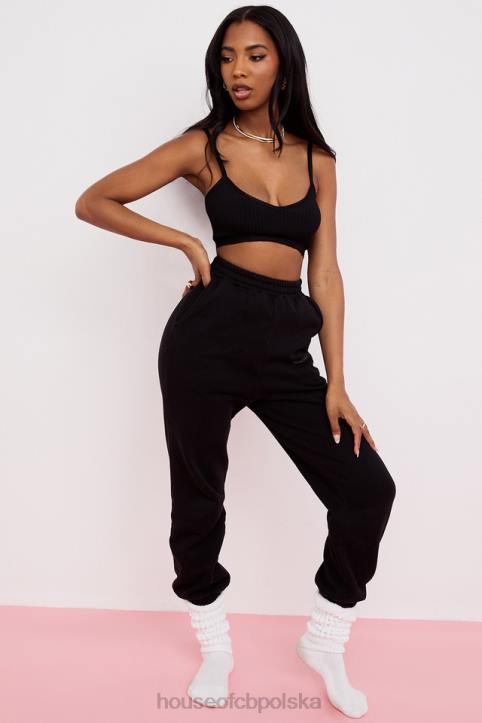 House of CB Polarowe Spodnie do Joggingu Sky Ink Komfort i Styl - Image 7