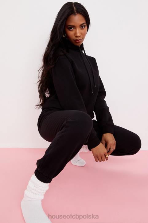 House of CB Polarowe Spodnie do Joggingu Sky Ink Komfort i Styl - Image 1