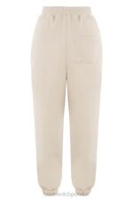 House of CB Polarowe Spodnie do Joggingu Sky Oatmeal Komfort i Styl - Image 3