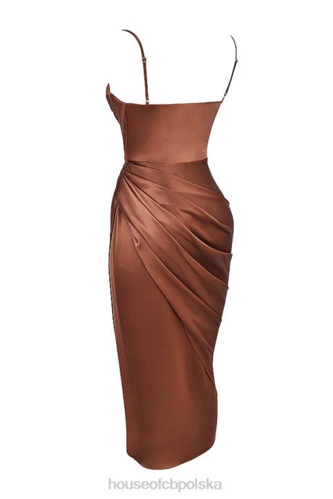 House of CB Reva Toffi Satynowy Gorset Elegancki Styl Modny Gorset - Image 7