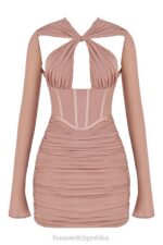 House of CB Różowa Mini Sukienka Gorsetowa Adanna 4PND460 Modna Odzież Kobieca - Image 10