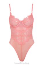 House of CB Różowe Koronkowe Body Nadia Modna Odzież Damska - Image 14