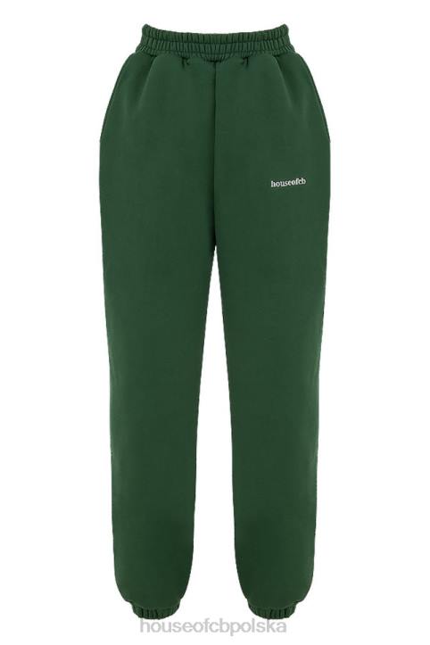 House of CB Spodnie do joggingu chmurna zieleń modna odzież sportowa - Image 7