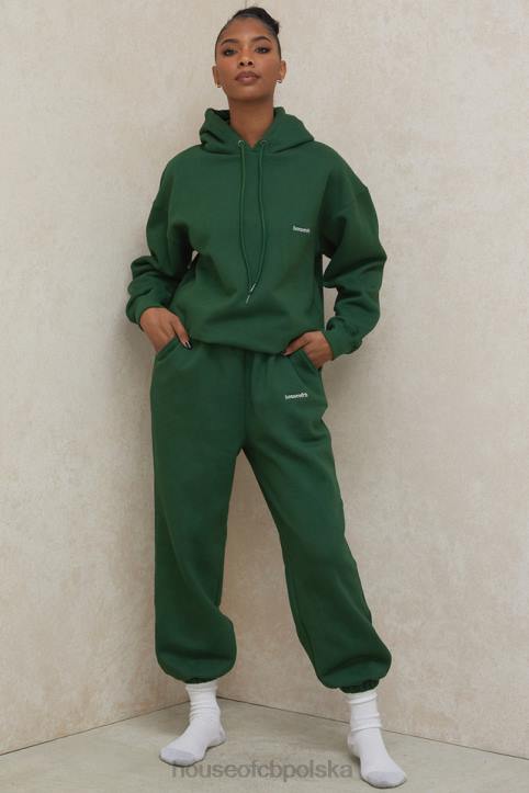 House of CB Spodnie do joggingu chmurna zieleń modna odzież sportowa - Image 10