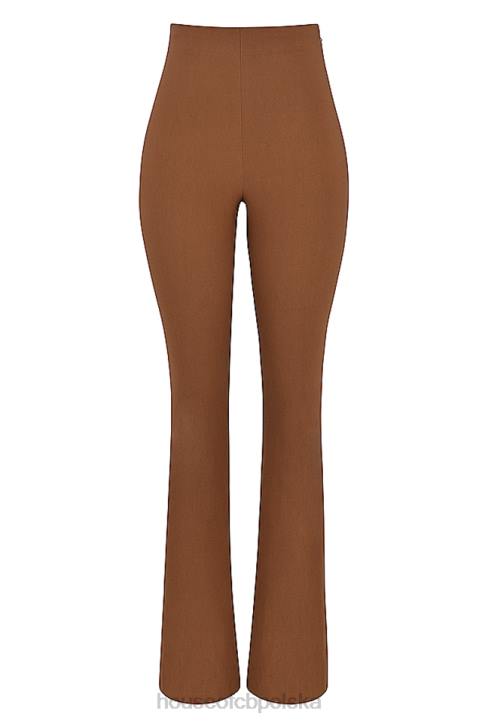 House of CB Spodnie z wysokim stanem laurowe modne i eleganckie - Image 10