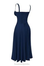 House of CB Sukienka gorsetowa Carmen granatowa stylowa moda - Image 8