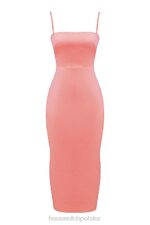 House of CB Sukienka maxi Costanza jasna brzoskwinia modna odzież na każdą okazję - Image 8