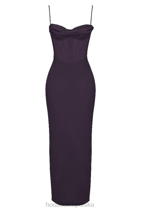 House of CB Sukienka Maxi Gorsetowa Nocny Urok Elegancka Moda - Image 4