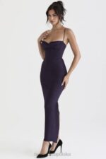House of CB Sukienka Maxi Gorsetowa Nocny Urok Elegancka Moda - Image 10