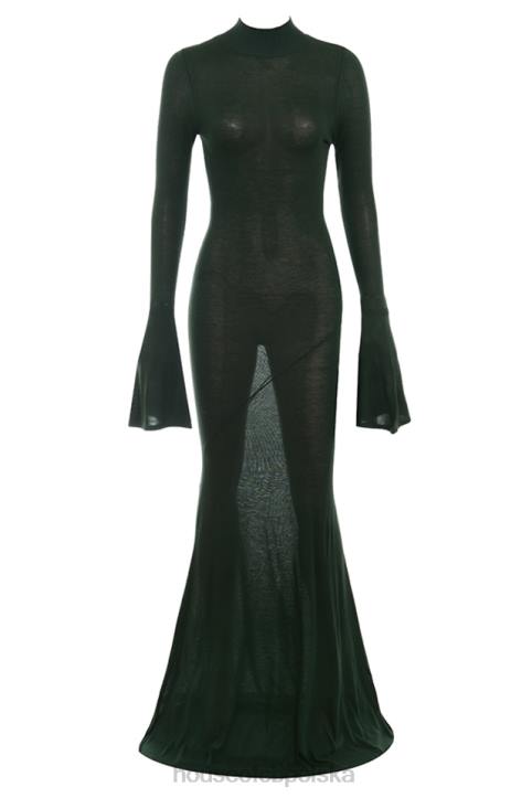 House of CB Sukienka maxi Sancha Forest Zielona Moda Damska - Image 3