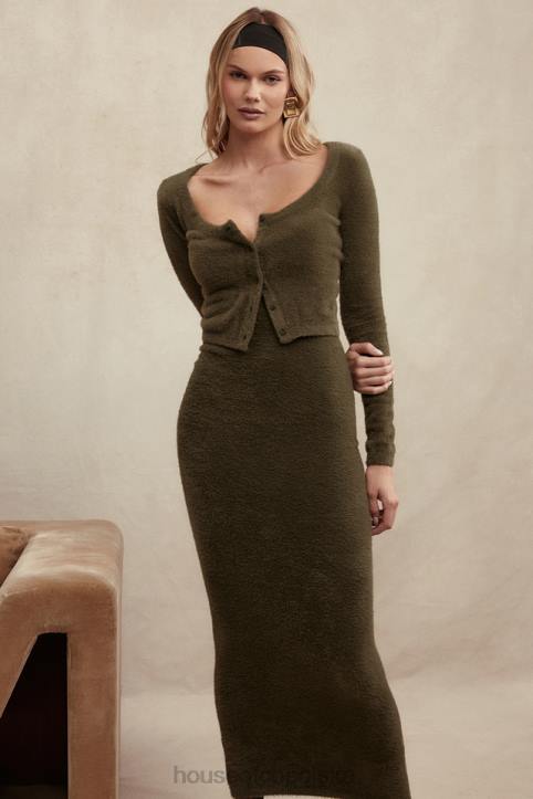 house_of_cb_sukienka_maxi_z_dzianiny_khaki_stylowa_elegancja.jpg House of CB Sukienka maxi z dzianiny khaki stylowa elegancja - Image 1