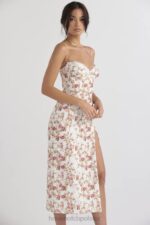 House of CB Sukienka Midi Różana Charlotte w Kolorze Różowym - Image 18