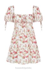 House of CB Sukienka mini księżniczki w róże różowa elegancja - Image 6