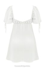 House of CB Sukienka Mini Żorżet Ivory Elegancja na Każdą Okazję - Image 8