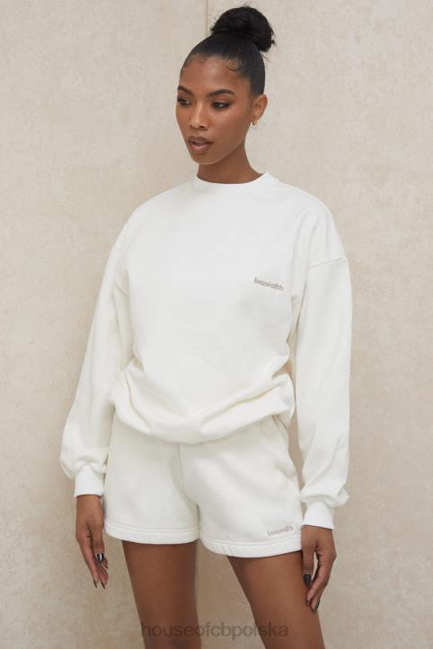 Tommy Biała Oversize Bluza z Okrągłym Dekoltem Modna Odzież - Image 9