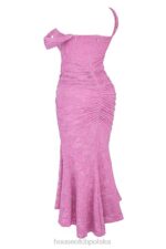 Cesca Sukienka Maxi Różowe Kwiaty Stylowa Moda Kobieca - Image 7