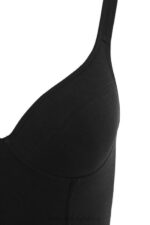 House of CB Body Imani czarny melanż miękki dżersej stylowa odzież - Image 7