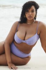 House of CB Fioletowa bikini na fiszbinach Monako stylowy i seksowny - Image 8