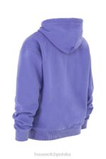House of CB Fioletowa Oversize Hoodie z Kapturem Halo - Image 11