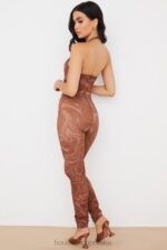 House of CB fioletowe legginsy siateczkowe na każdą okazję - Image 10