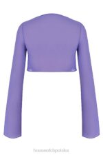 House of CB Fioletowy Top Marsylski Stylowy i Elegancki - Image 9