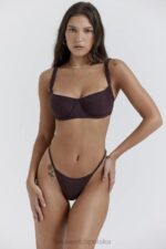 House of CB Góra bikini fiszbinach kakaowiec Lourdes stylowy bikini na plażę - Image 8