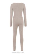 House of CB Loungewear Tiggy Opalowy Kombinezon na Co Dzień - Image 10