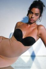 House of CB Modelujące Body do Połowy Uda Cafe au Lait Modna Odzież - Image 2