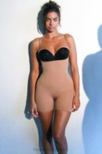 House of CB Modelujące Body do Połowy Uda Cafe au Lait Modna Odzież - Image 10