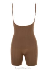 House of CB Modelujące Body Mokka Do Połowy Uda Elegancka Odzież Damska - Image 8
