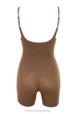 House of CB Modelujące Body Mokka Do Połowy Uda Elegancka Odzież Damska - Image 10