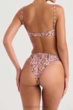 House of CB Oliwkowa Góra Bikini Fiszbinach Kwiatowy Styl - Image 9