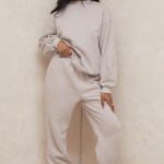House of CB Polarowe Spodnie do Joggingu Sky Stone Komfort i Styl