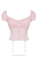 House of CB Różowa Bluzka Kitty Baby Elegancka Odzież Damska - Image 12