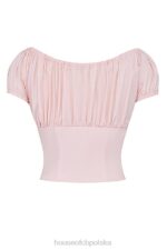 House of CB Różowa Bluzka Kitty Baby Elegancka Odzież Damska - Image 4