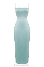 House of CB Sukienka maxi Jadeitowa Costanza Elegancja na Co Dzień - Image 4